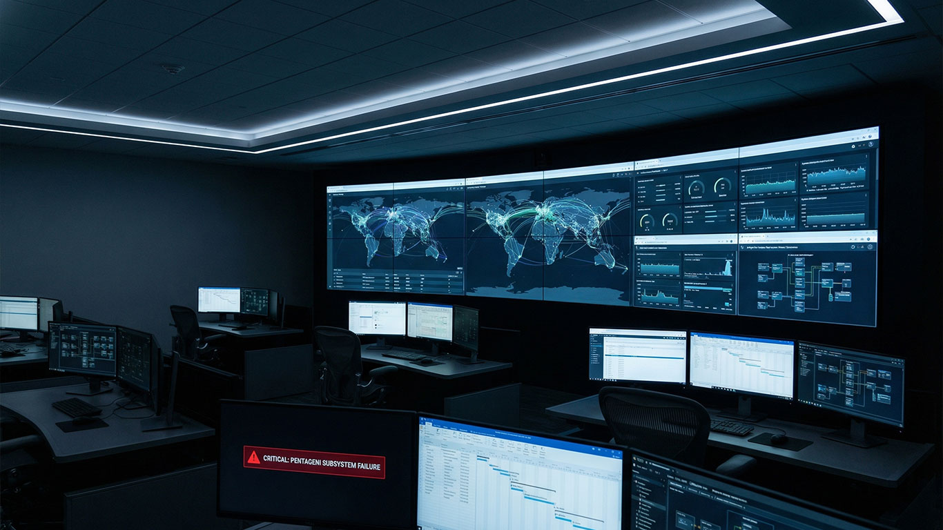 Algoniq operasyon merkezi ve veri ekranları